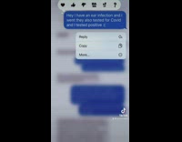 Mom gets mad at daughter for catching covid