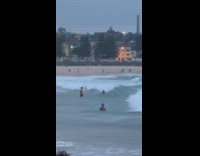 Collab IITW - Man selfie video with the beach waves