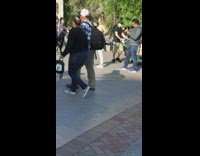 Collab IITW - Couple hold hands photo shoot middle walkway