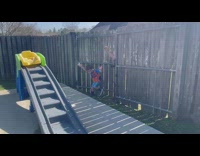 Collab Harlem Globetrotters - 2 brothers do basketball tricks 