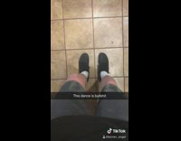 Guy tries dance takes lyrics literally falls