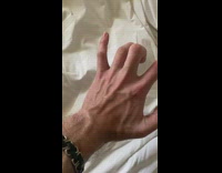 Collab DailyDoseOfInternet - Guy move hand vein with middle finger