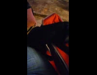 Black kitten play on chair cup holder