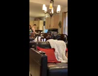 collab BitchMP - Shirtless guy kitchen laugh yell