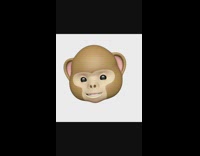 Grandmother tries to use the Animoji and laughs at herself