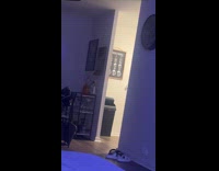 Woman amazed by boyfriend voice acting