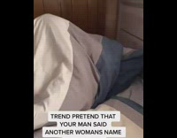 Girl wakes up boyfriend sleeping abigail 