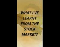 What girl has learned from stock market 