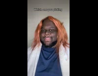 Guy wears different wigs to song lyrics