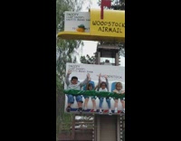 Kid vibes out on amusement park ride