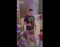 Lady asks husband how he scratches himself