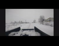 Pickup truck driver knocks garbage bins over 