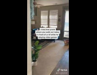 Guy gaming laughs gets up come here