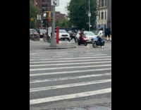 Collab winy - Female Cop Chases After Man with Baggage