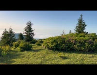 Clouds seen on amazing mountain nature view