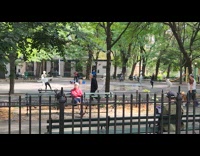 Collab winy - Six women ball head dances on park Part 2