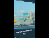 Dirt bike one foot wheelie freeway astoria 