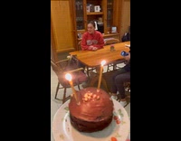 SUBMITTED FIRST TO @DOG - Siblings celebrating dogs birthday as proof for mom