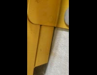 Spider prey in web at the corner