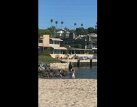 Lake house bikini posing 