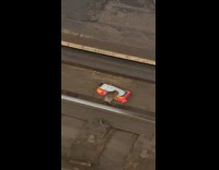 Rat on tracks rummage through Chips Ahoy