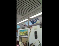 Collab Subway Creatures - Person ride on newer and cleaner subway train