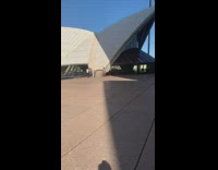 Guy poses in underwear outside 