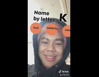 Guy guesses coconut fruit starts with K