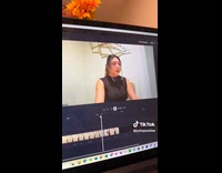 Therapist holding her laugh as he asks questions