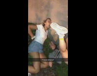 GIrl in bushes says she has tetanus 