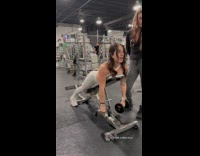 Woman mistakes chocolate stain for period inside gym