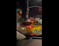 Collab WINY - Taxi cab at intersection keeps bouncing night