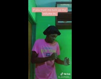 Guy tiktok dance turn up volume