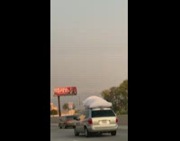 Collab Kale Salad IG - Mattress flies in air on top car