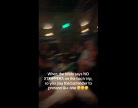 Collab Clips MPUGC - Bride to be pranked at bachelorette party