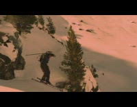 Guy skis off ledge and falls into snow, Lion King song edit