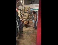 Man tattoo arms tiktok dance tattoo shop