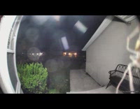Spider crawl on front door security camera