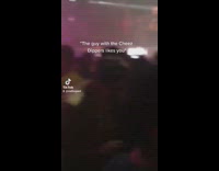 Guy tells girl friend with cheeze dippers likes her 