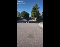 Guy wears aladdin costume rides rug