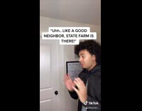 Jake from state farm saves guy gun 