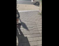 Woman finds moving oyster out in street