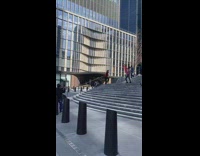 Collab IITW - Guy belly dance stairs hold red cloth