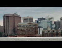 Old brown building demolition view bang sounds