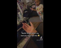 Little girl enjoys her fruit gummies too much to share