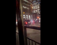 Ladies films twerk video at car roof