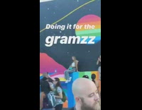 people black wall colorful festival