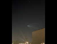 Collab WINY - Space X rocket on night sky part 2