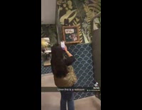 Womens bathroom with party switch