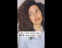 Woman Says She Needs to Lose Weight But Keeps Eating What She Loves 